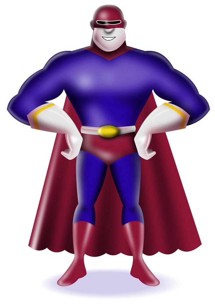 The Hero Is Standing In My Way Super Hero Standing Retro – HRmag