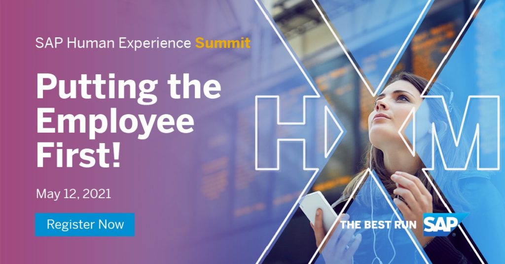 Pozvánka na SAP Human Experience Summit 2021